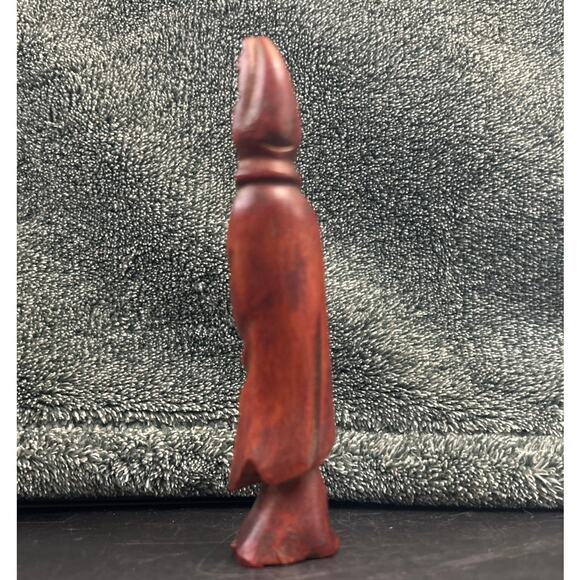 Guan Yin Old Chinese Goddess Antique Hand Carved Wood - Picture 5 of 10